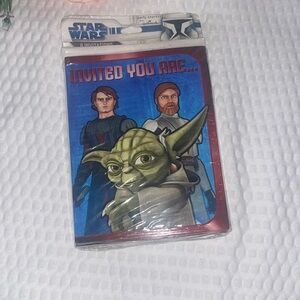 Star Wars Invitation Cards